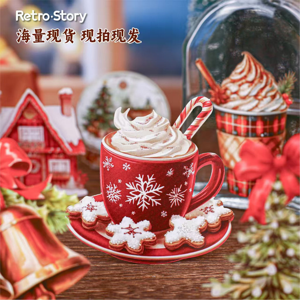 B-8 Winter Tales Series Christmas Decorative Stickers