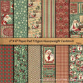 C-1 Vintage background paper, Santa's letter