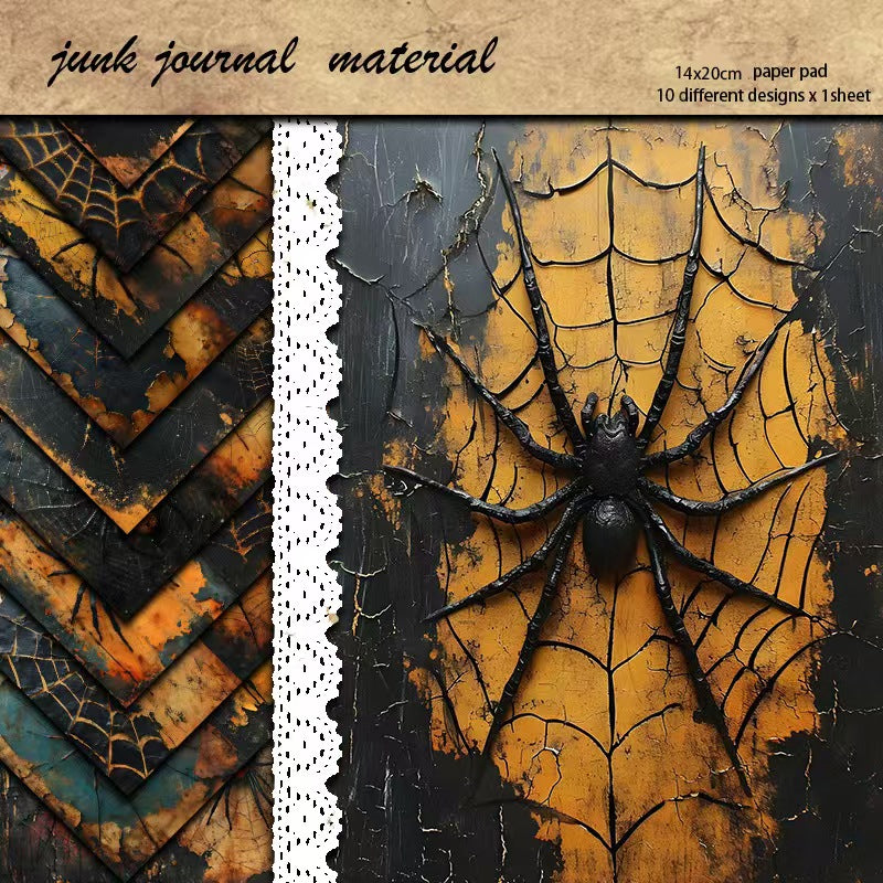C-2 Background Paper Dark Spiderweb Series