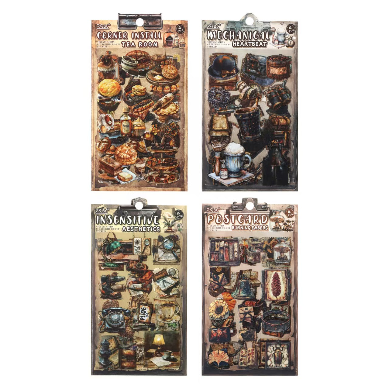 B-30   Flat Sticker Vintage Collection