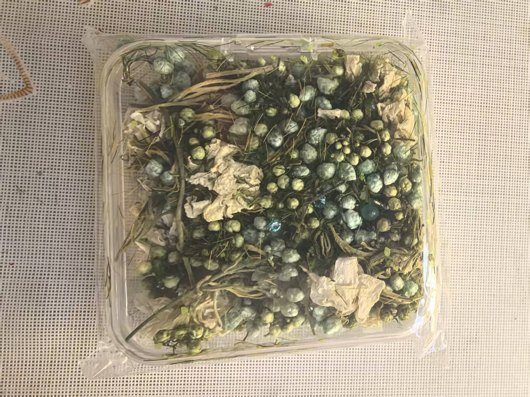 D-1 Journal tree powder dried flowers
