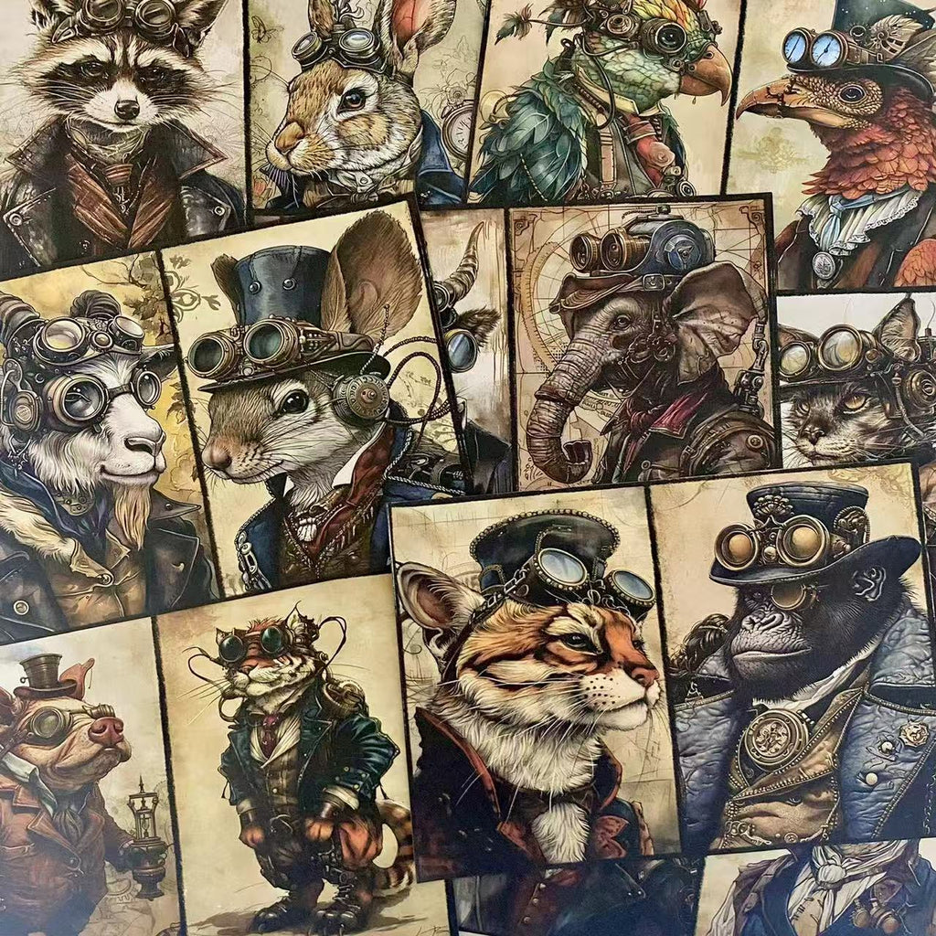 C-11  Dark animal background paper
