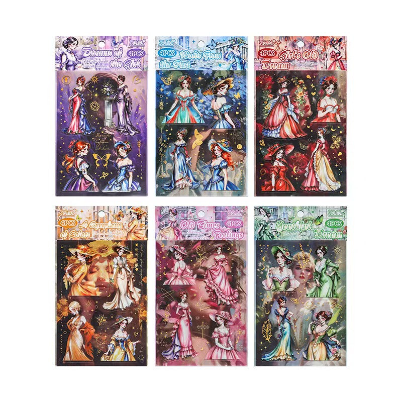 B-3 PET Sticker Nostalgic Memories Series