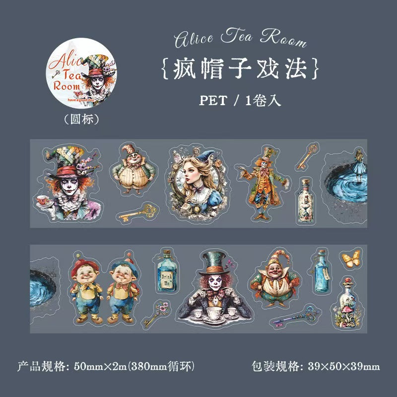 A-2 PET tape, Alice's Tea Room