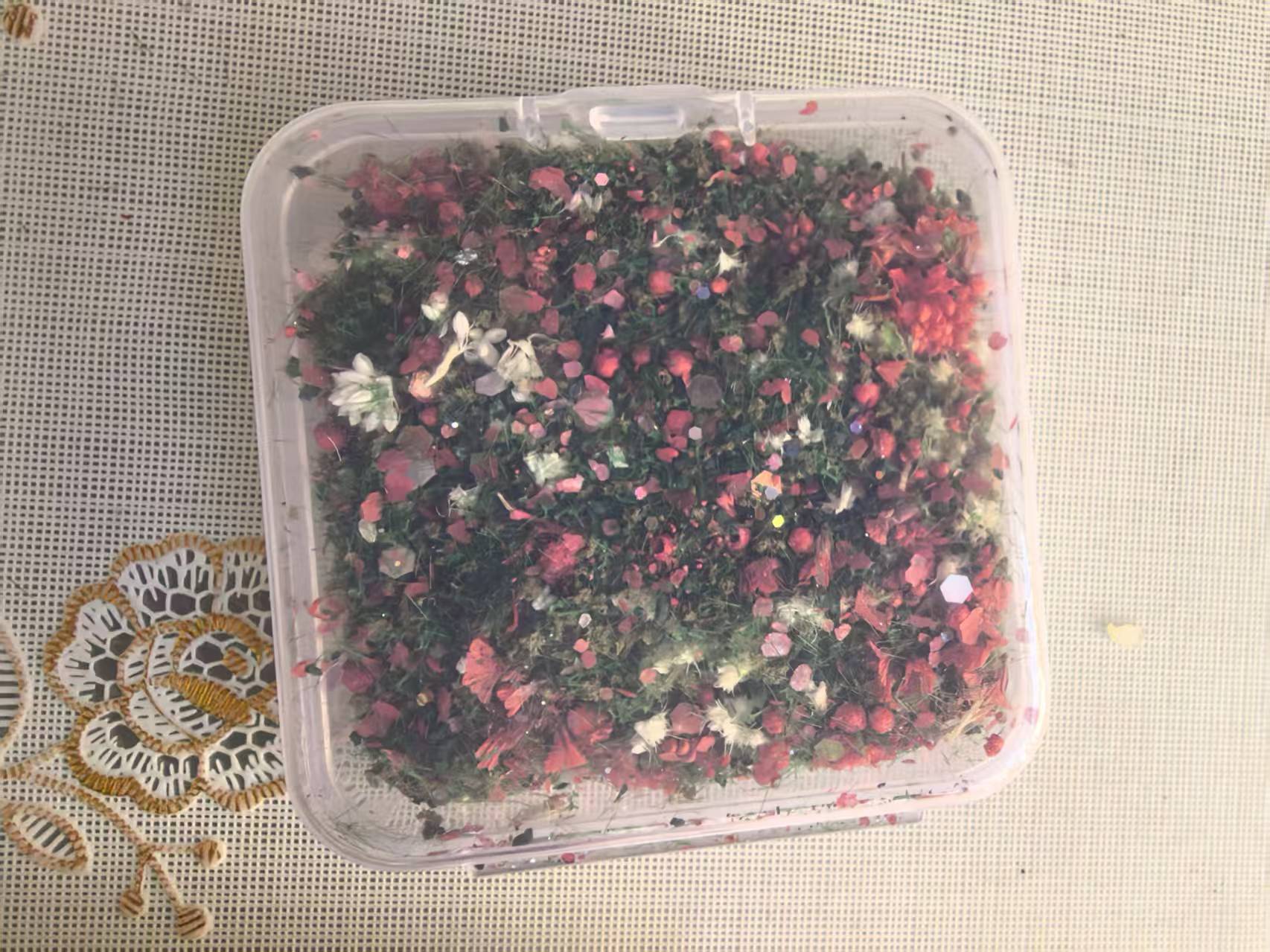 D-1 Journal tree powder dried flowers