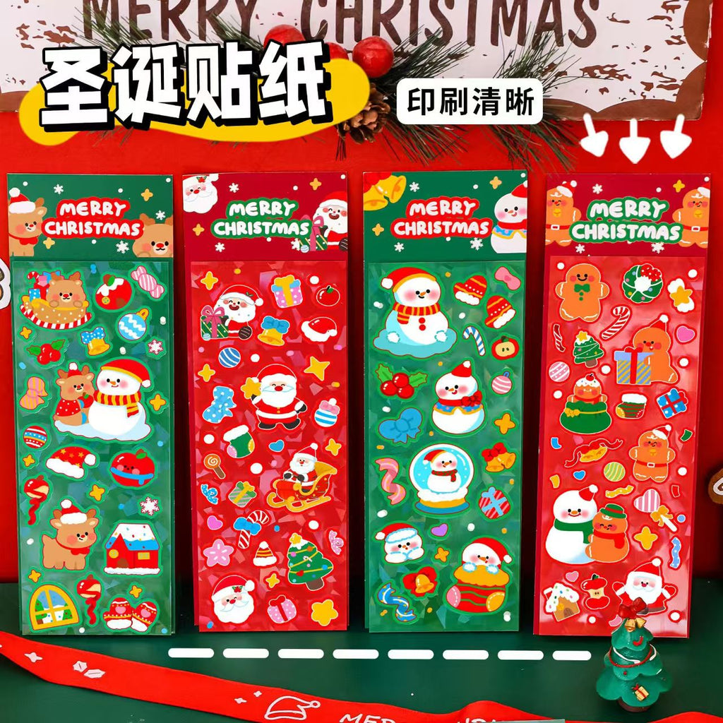 B-38   Christmas cartoon stickers