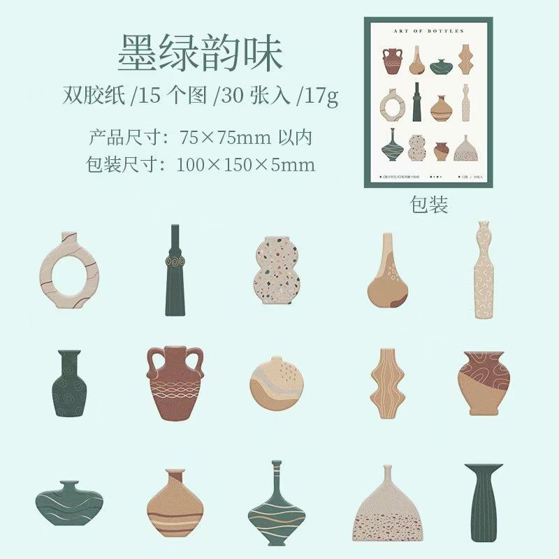 B-33   Sticker Pack The Art of Bottles