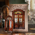 B-2 Retro Courtyard Series Hard Stickers