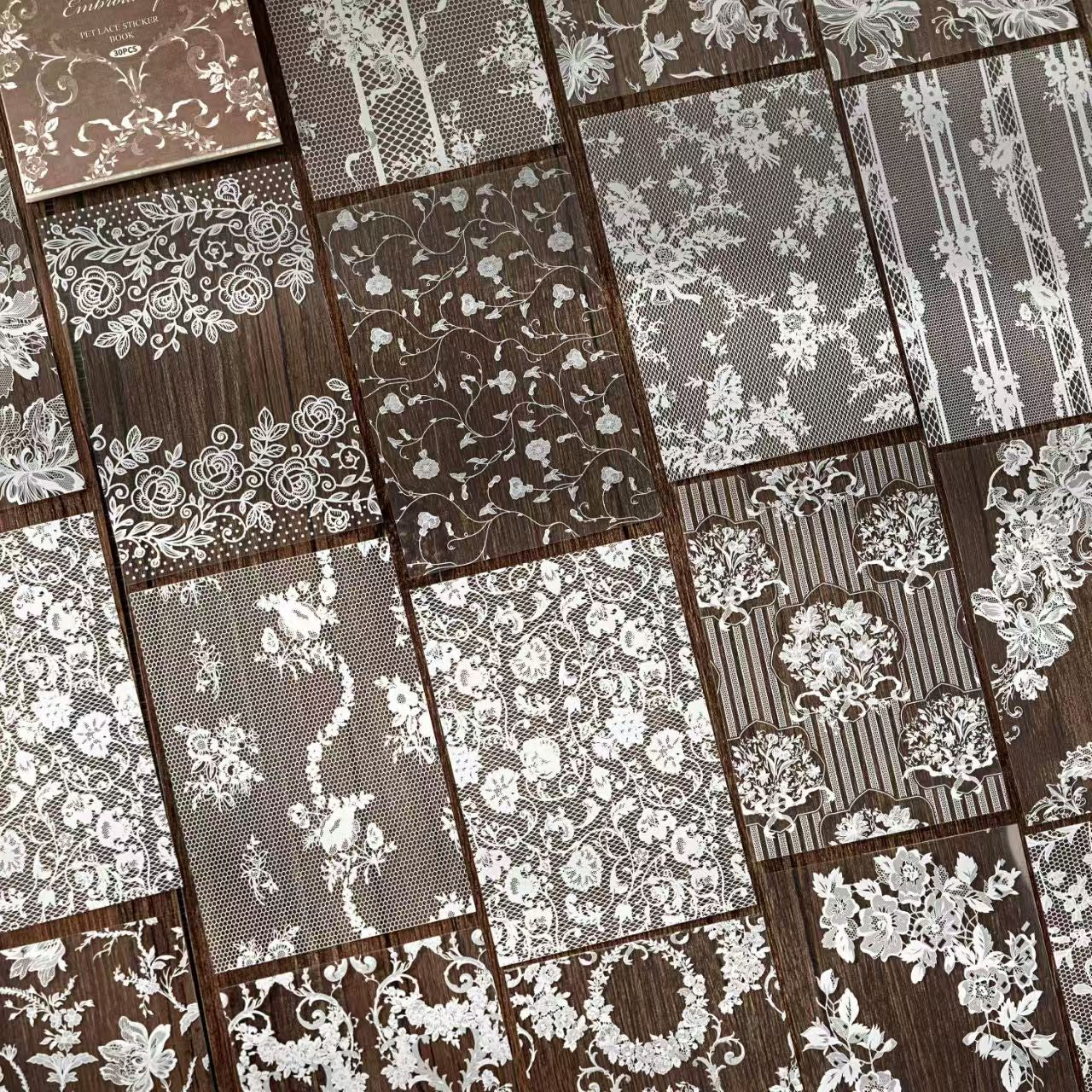 B-24  PET tape afternoon lace series