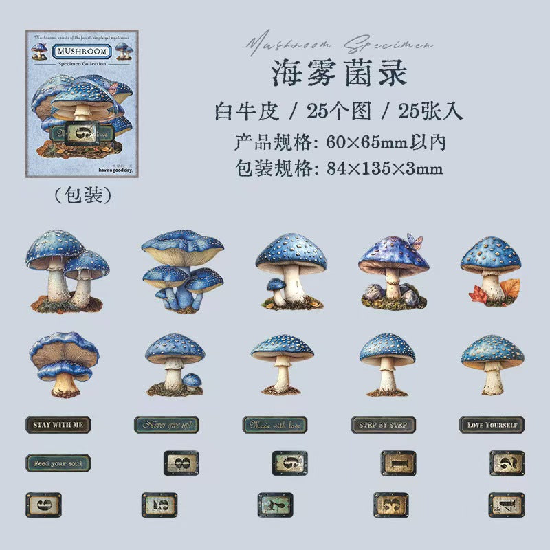 B-10  Mushroom Specimen Collection Series