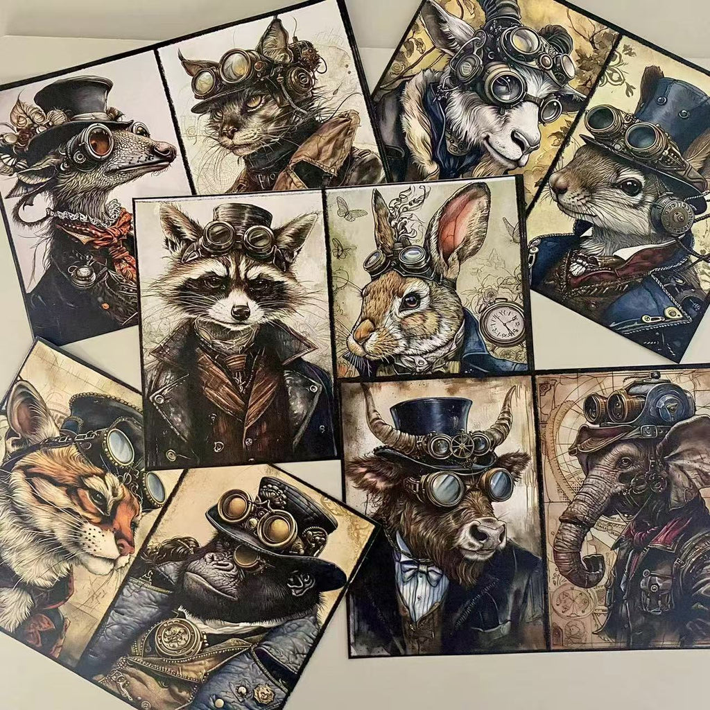 C-11  Dark animal background paper