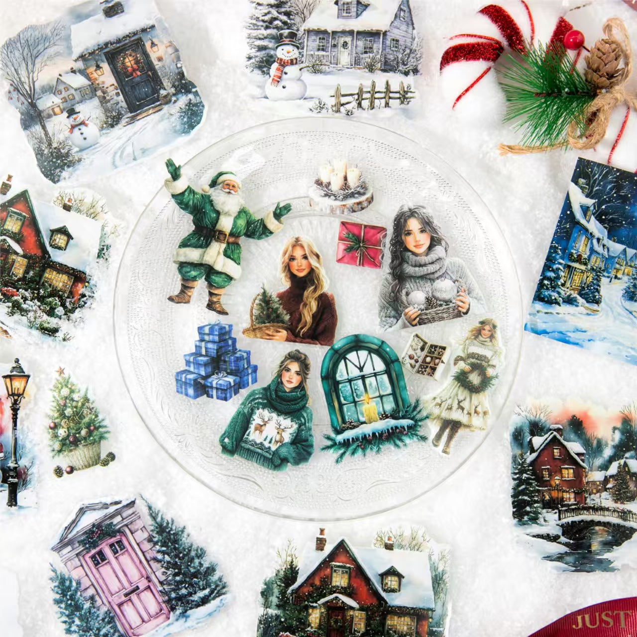B-37  PET Sticker Pack Merry Christmas Series