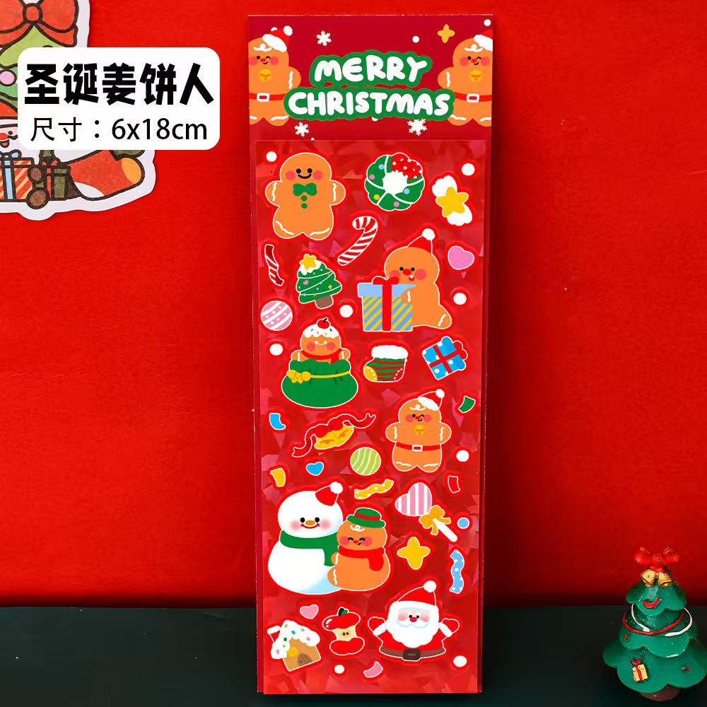 B-38   Christmas cartoon stickers