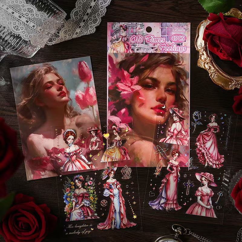 B-3 PET Sticker Nostalgic Memories Series