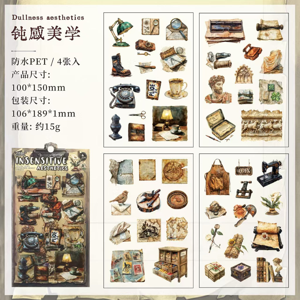 B-16 Flat sticker vintage items