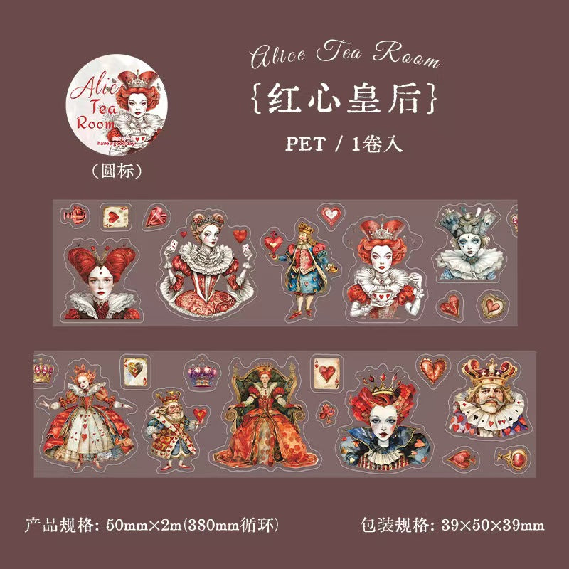 A-2 PET tape, Alice's Tea Room