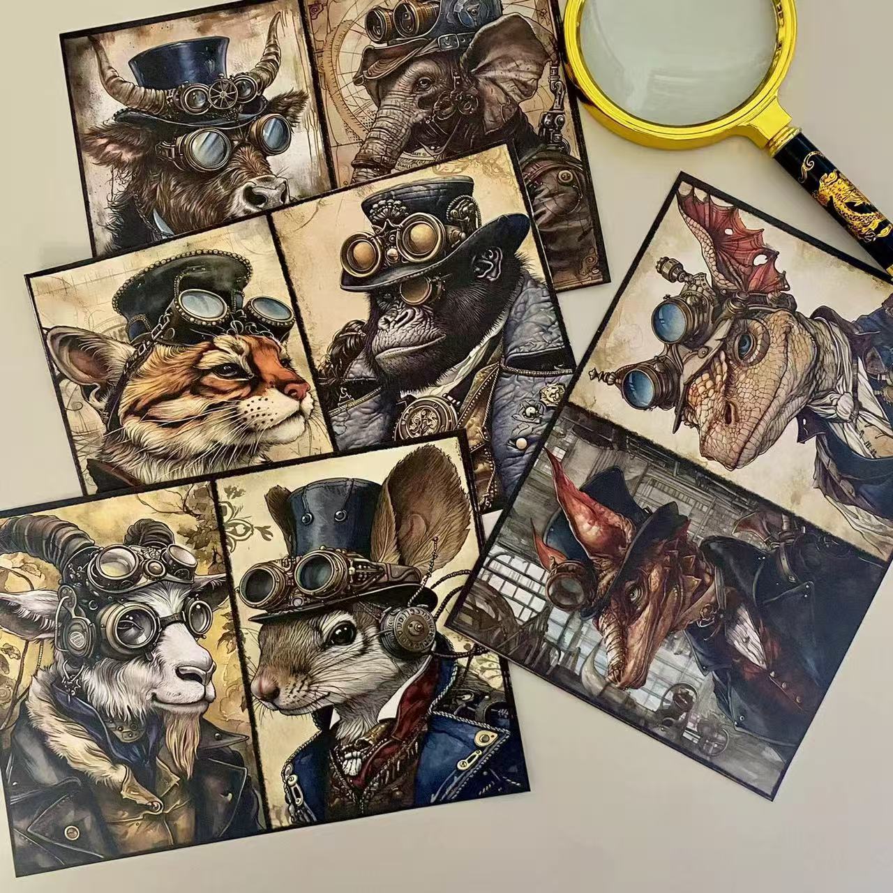 C-11  Dark animal background paper