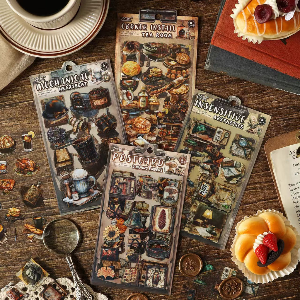 B-16 Flat sticker vintage items