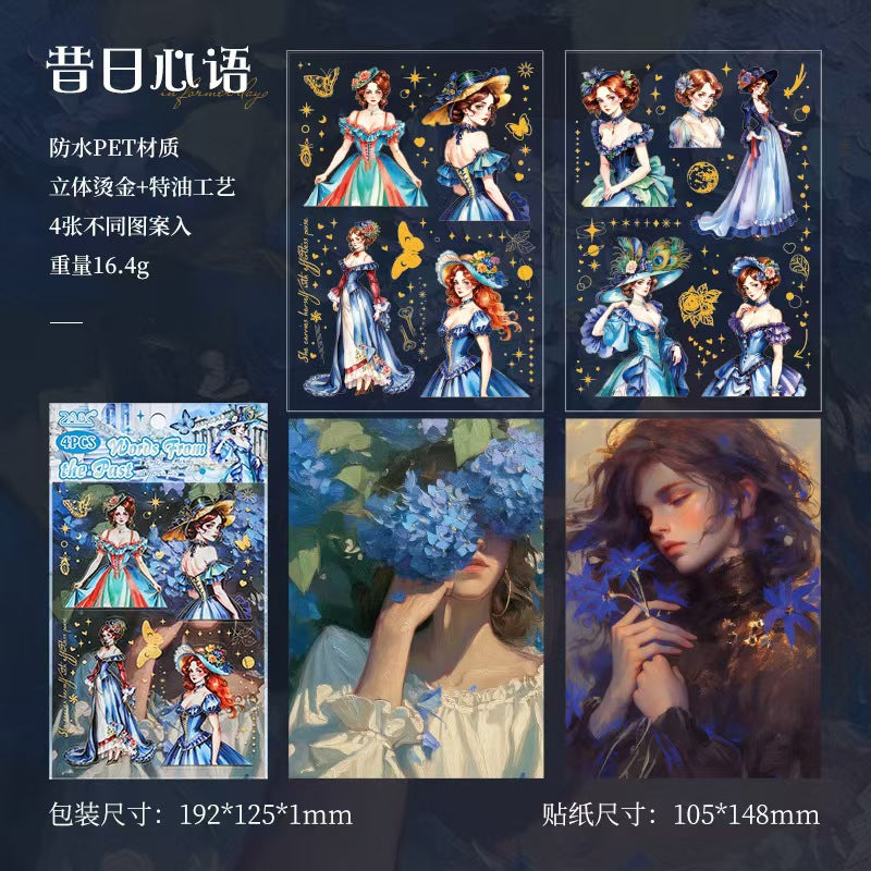 B-3 PET Sticker Nostalgic Memories Series