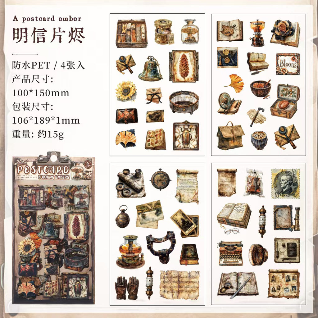 B-30   Flat Sticker Vintage Collection