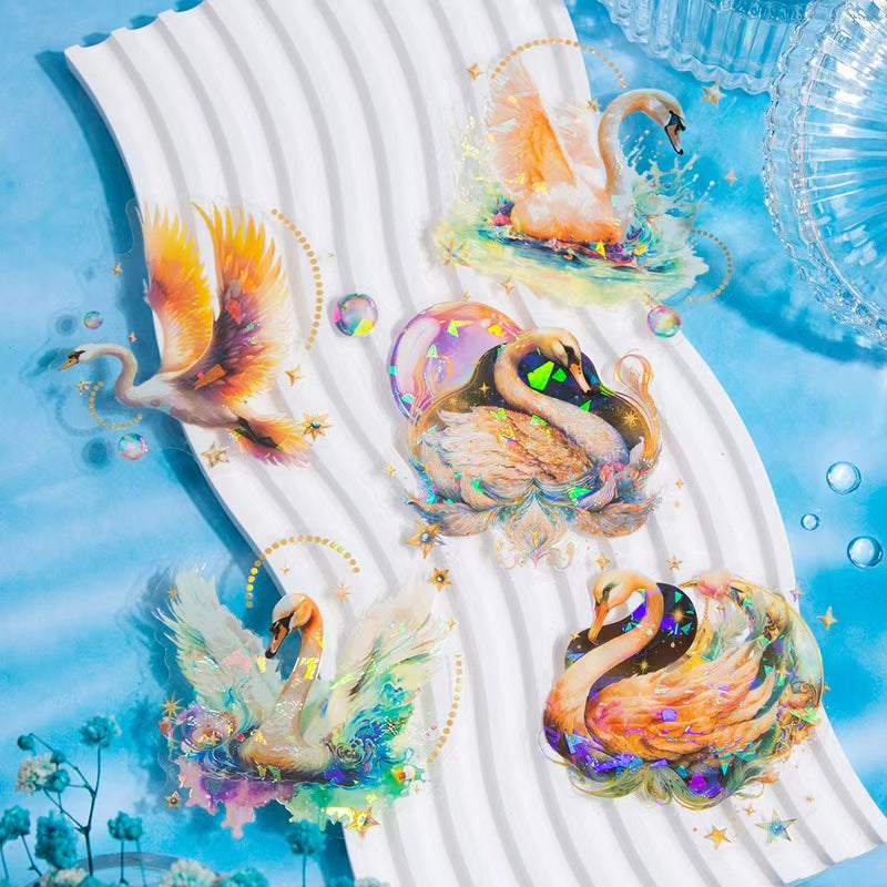 B-34  Sticker Pack Swan Starry Dream Series