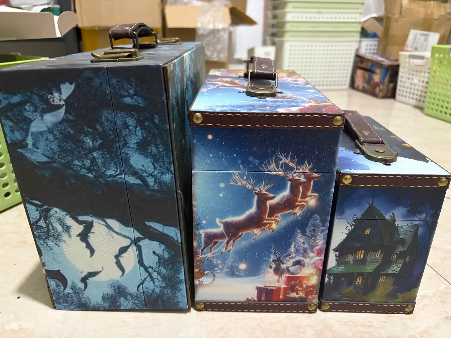 wooden storage box