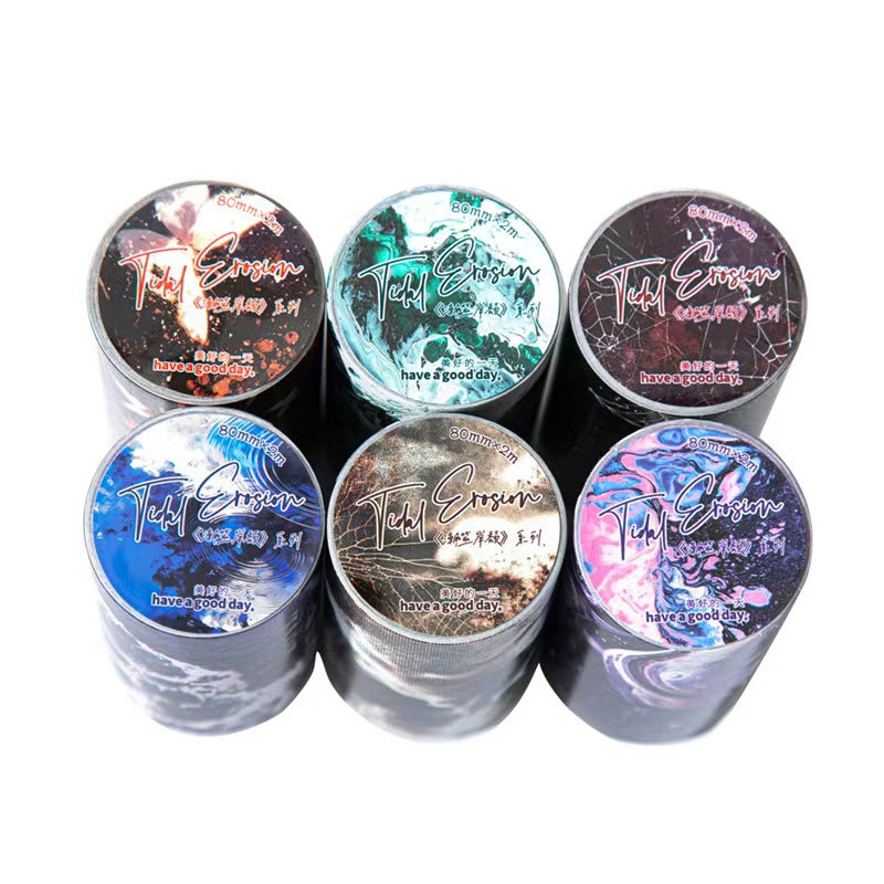 A-3 Dark style large-size background tape