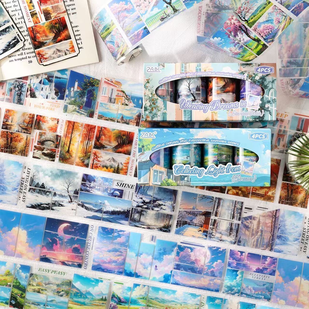 A-36   Tape Cut Dream Sticker Shadow Series