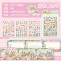 B-35  Sticker Zoo Kindergarten Time Train Series