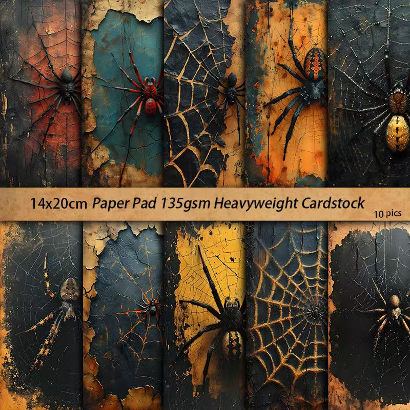 C-2 Background Paper Dark Spiderweb Series
