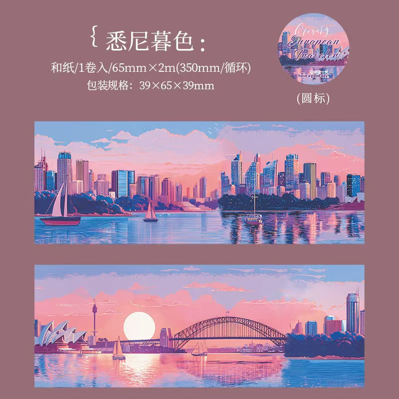 A-5 PET Tape European Traveler Series