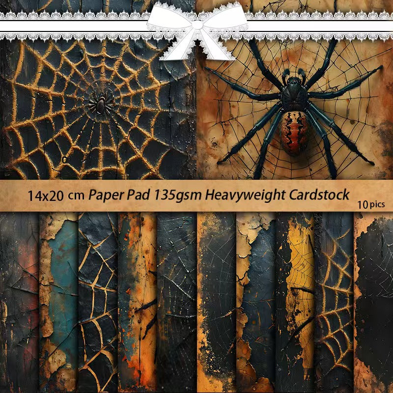 C-2 Background Paper Dark Spiderweb Series
