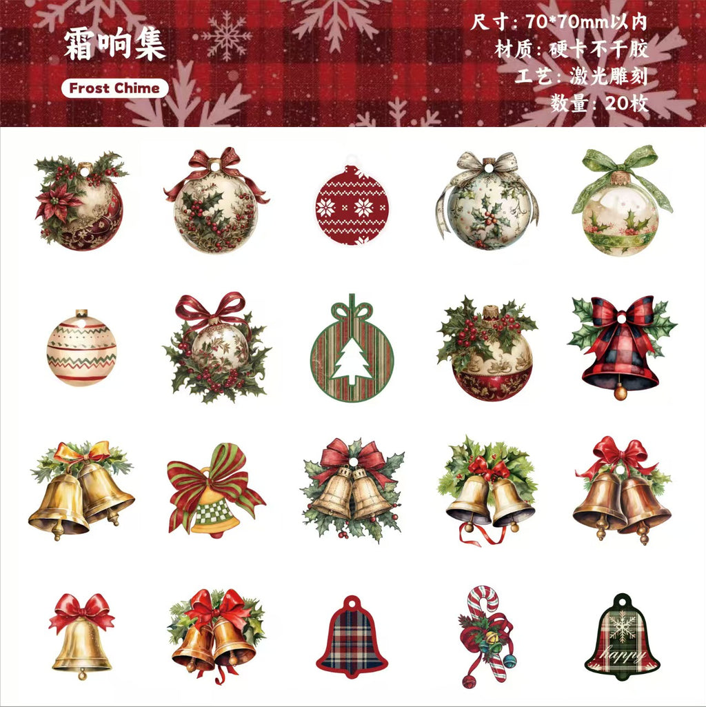 B-8 Winter Tales Series Christmas Decorative Stickers