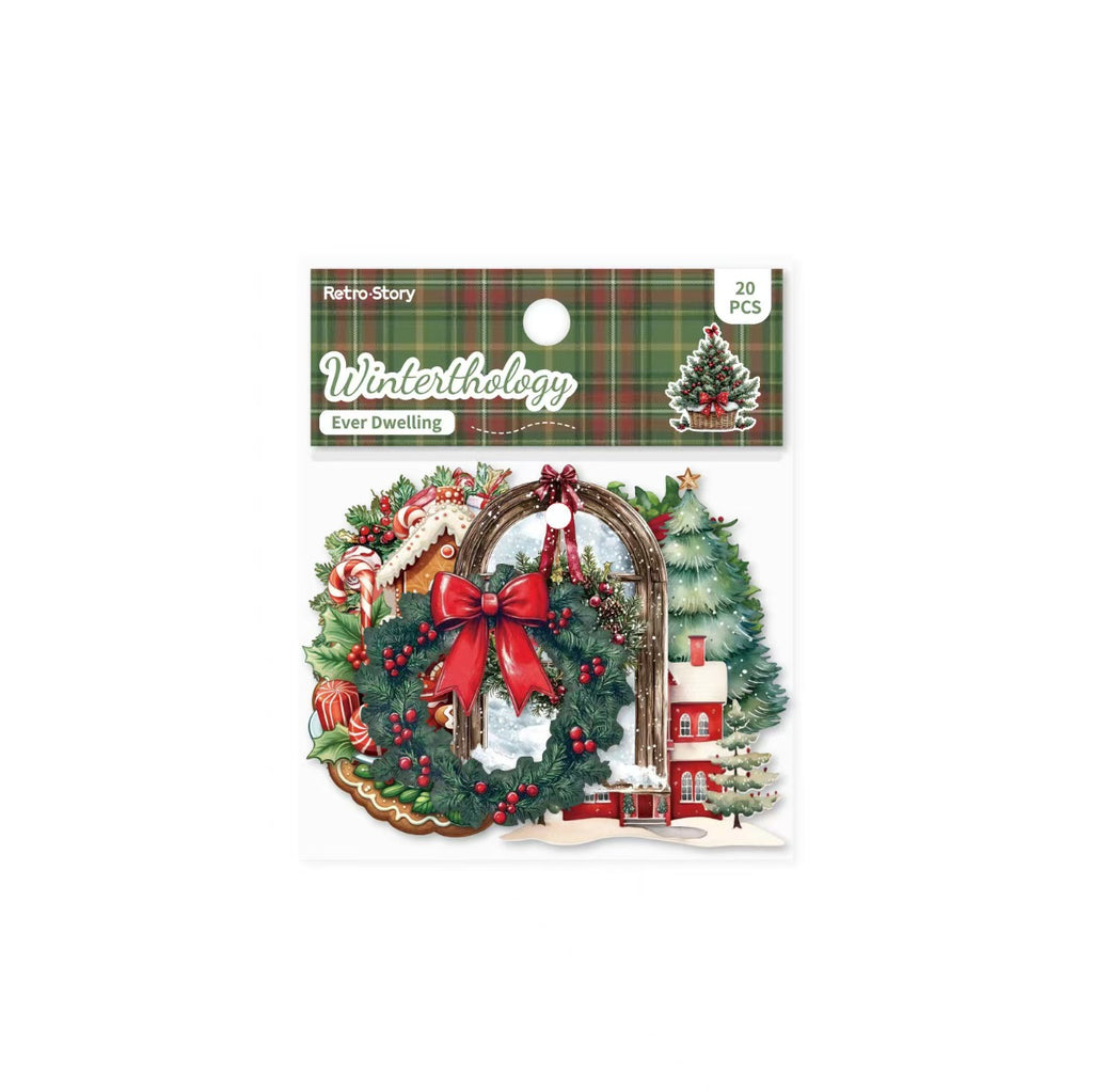 B-8 Winter Tales Series Christmas Decorative Stickers